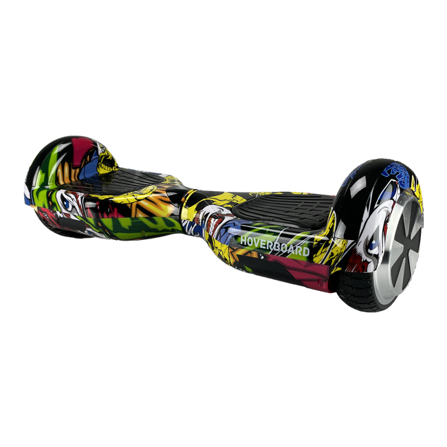 Hoverboard 6,5 inch Graffiti Zwart