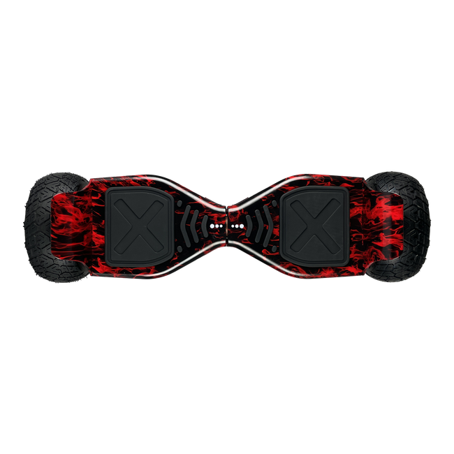 Off Road Hoverboard 8,5 inch Flame Red